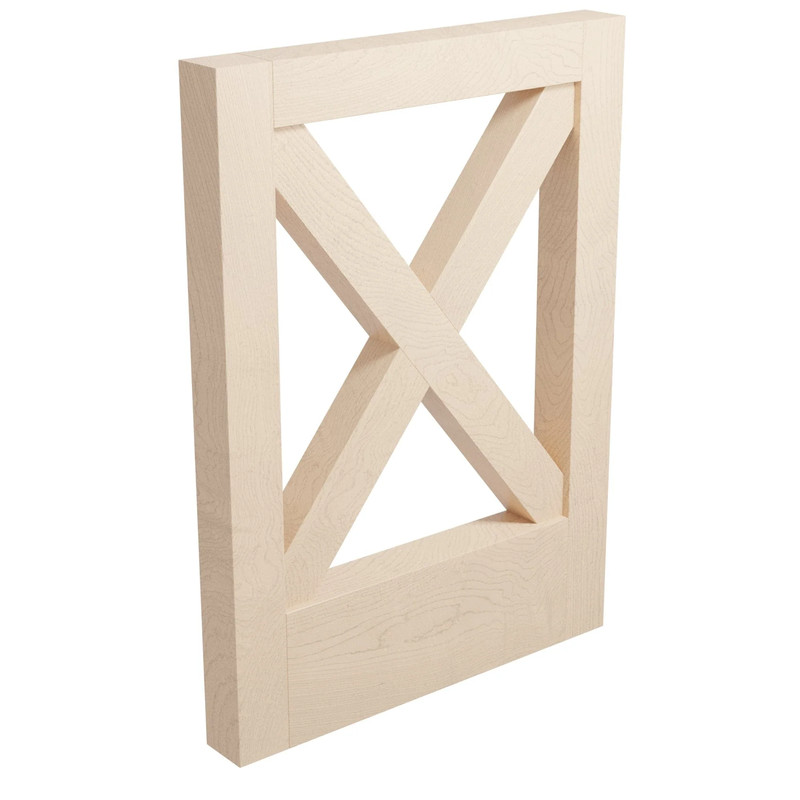 Trimmable Island End Panel - Species:Maple Hard - Size:3" x 25" x 34-1/2"